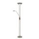 lafabryka.pl CHAMPION-LED - Lampa podłogowa - LED Dim. - 3000K - Satin Chrome 19792/24/12 Lucide